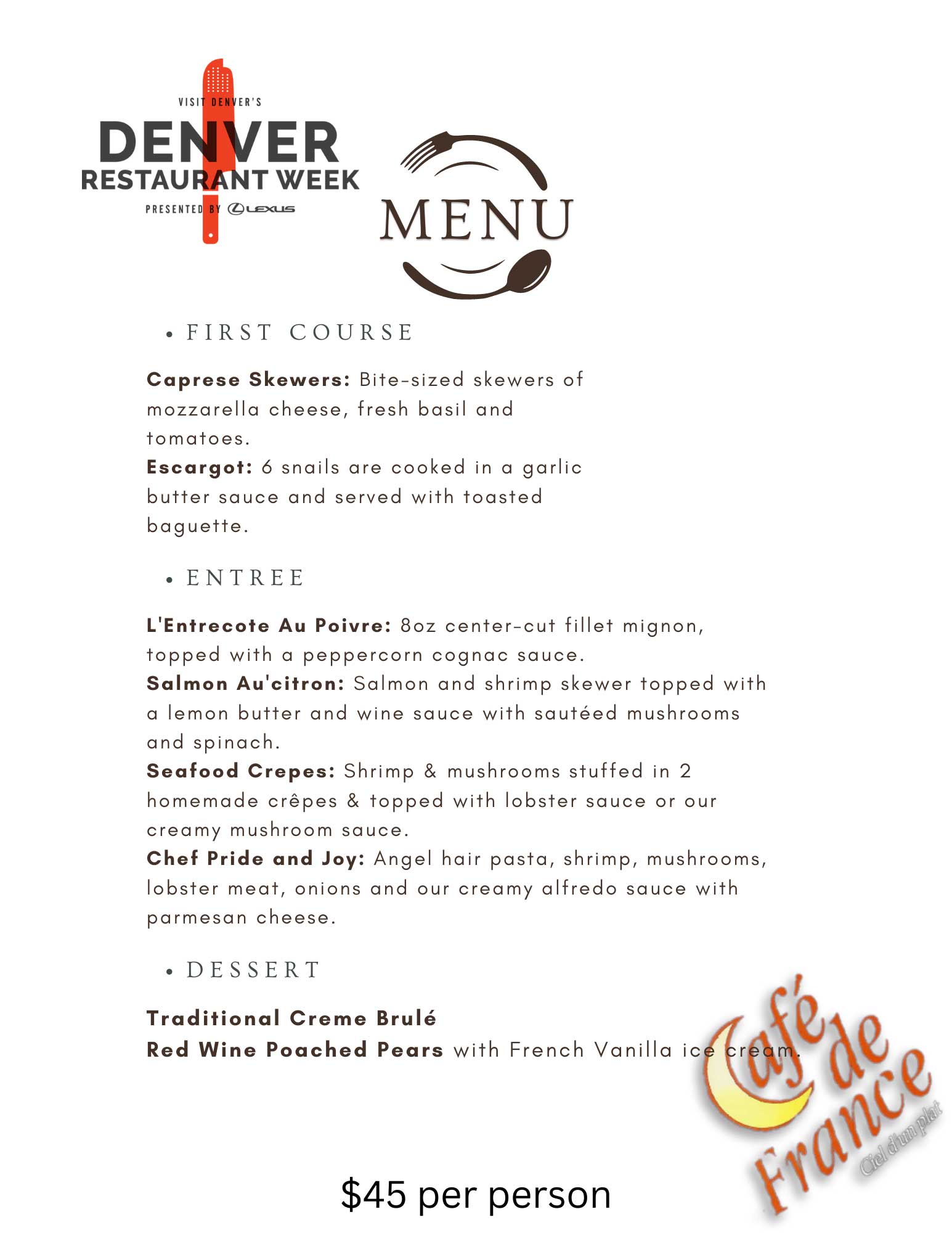 Denver Restaurant Week 2023
